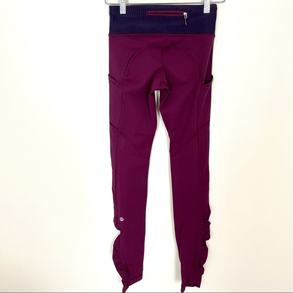 ❌SOLD❌Lululemon Speed Tight Cozy Plum - Picture 6 of 7